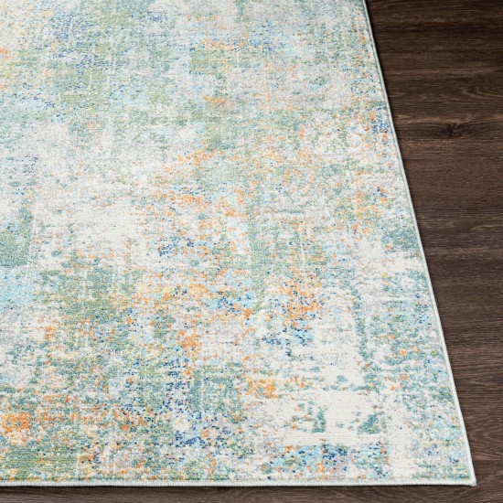 Surya Bodrum Rug 7'10" X 10' - Medium Green, Wheat