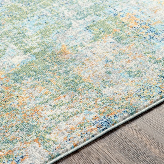 Surya Bodrum Rug 7'10" X 10' - Medium Green, Wheat