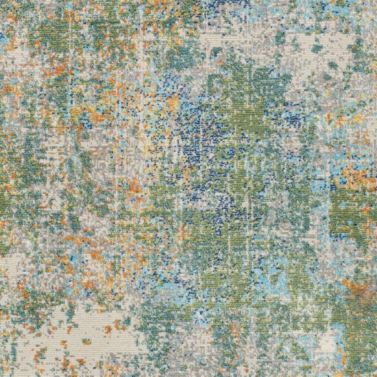 Surya Bodrum Rug 7'10" X 10' - Medium Green, Wheat