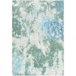 Surya Bodrum Rug 5'3" X 7'3" - Medium Green, Sky Blue