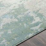 Surya Bodrum Rug 5'3" X 7'3" - Medium Green, Sky Blue