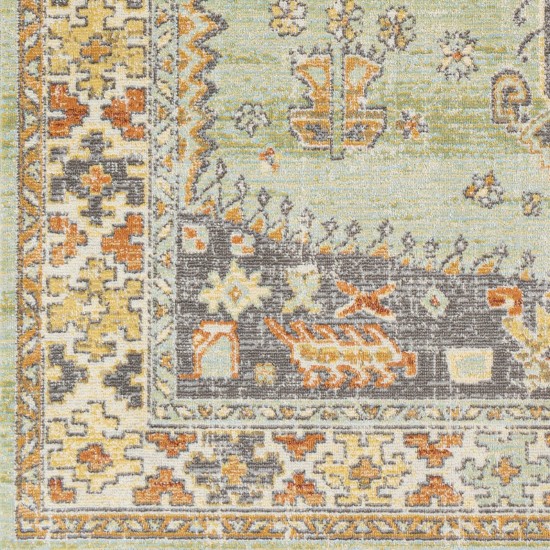 Surya Bodrum Brick Red Rug 6'11" X 9'