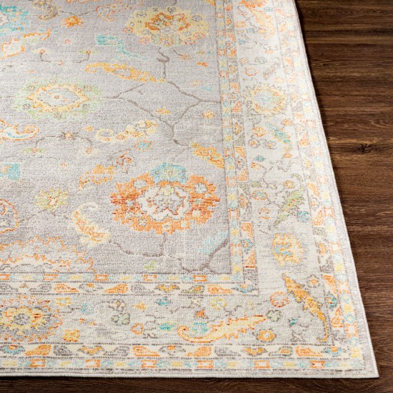 Surya Bodrum Light Gray Rug 6'11" X 9'
