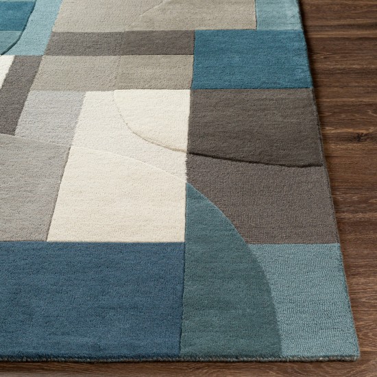 Surya Brooklyn Rug 5' X 7'6" Teal