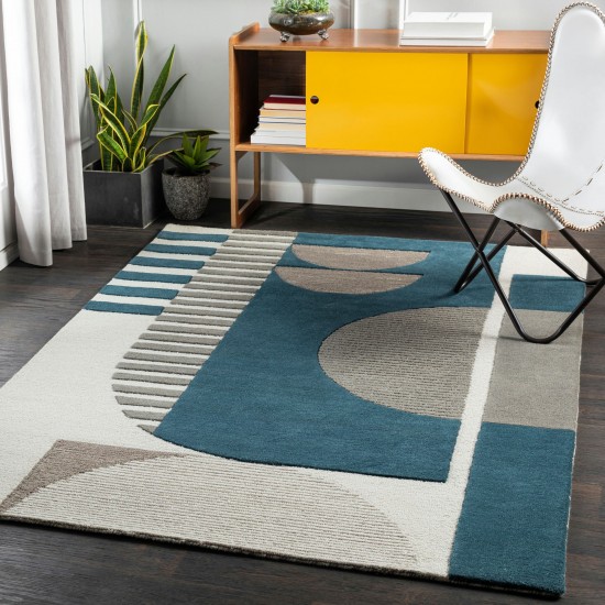 Surya Brooklyn Rug 5' X 7'6" - Teal