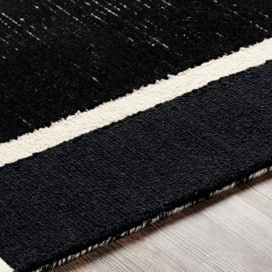 Surya Brooklyn Black Rug 8'10" X 12'