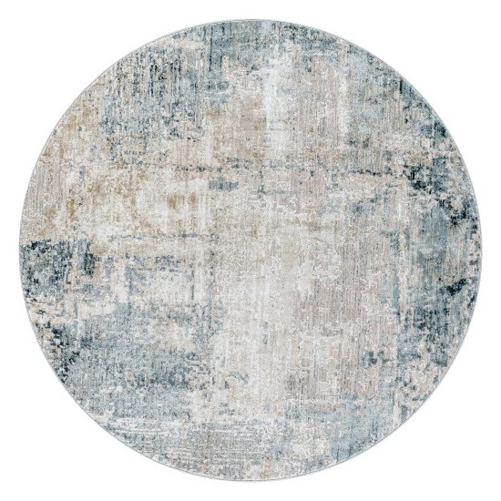 Surya Brunswick Rug 5'3" Round - Dusty Sage