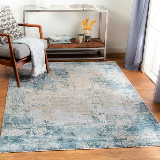 Surya Brunswick Rug 6'7" Round - Dusty Sage