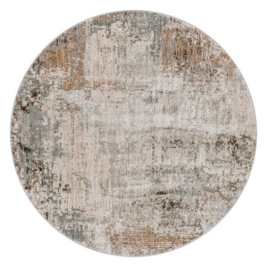 Surya Brunswick Rug 5'3" Round (Dusty Sage)