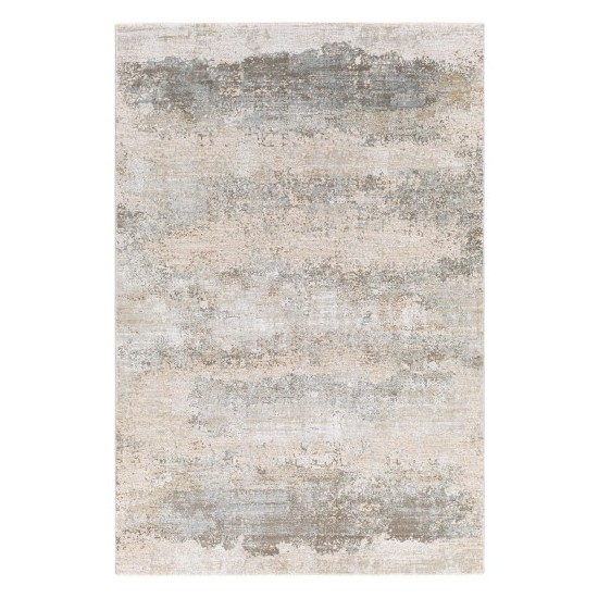 Surya Brunswick Rug 5'3" Round - Dusty Sage, Taupe