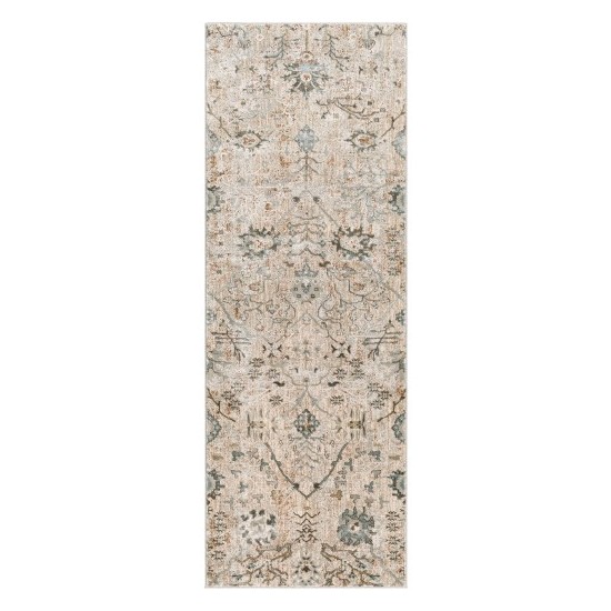 Surya Brunswick Rug 2'7" X 7'3" - Taupe, Light Beige