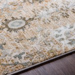 Surya Brunswick Rug 6'7" Round - Taupe, Light Beige