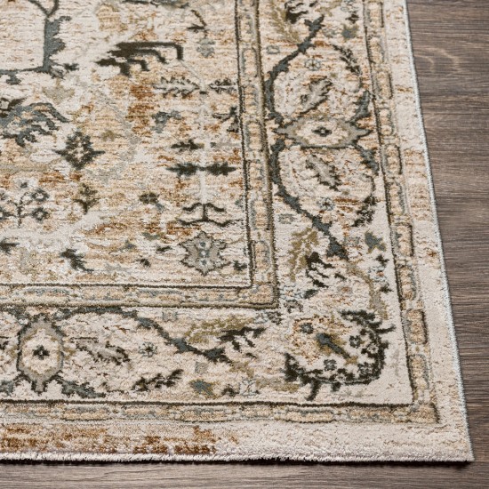 Surya Brunswick Taupe Rug 2'7" X 10'