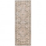 Surya Brunswick Taupe Rug 2'7" X 7'3"