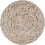 Surya Brunswick Taupe Rug 5'3" Round