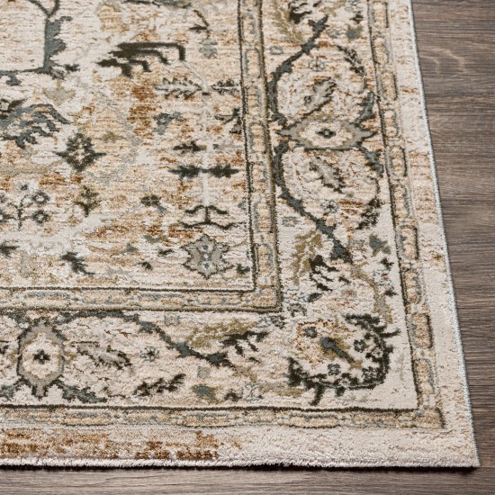 Surya Brunswick Taupe Rug 6'7" Round