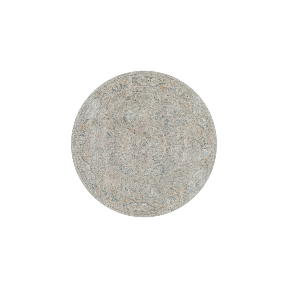 Surya Brunswick Rug 7'10" Round Light Beige