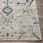 Surya Brunswick Rug 5'3" Round In Dusty Sage