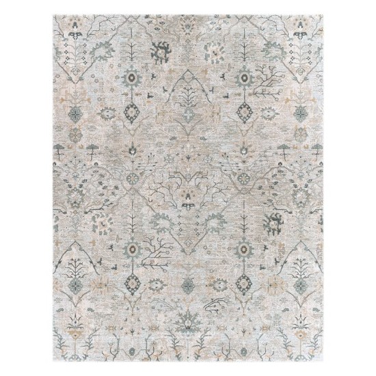 Surya Brunswick Rug 7'10" X 10'3" (Dusty Sage & Light Beige)