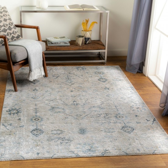 Surya Brunswick Rug 7'10" Round In Dusty Sage