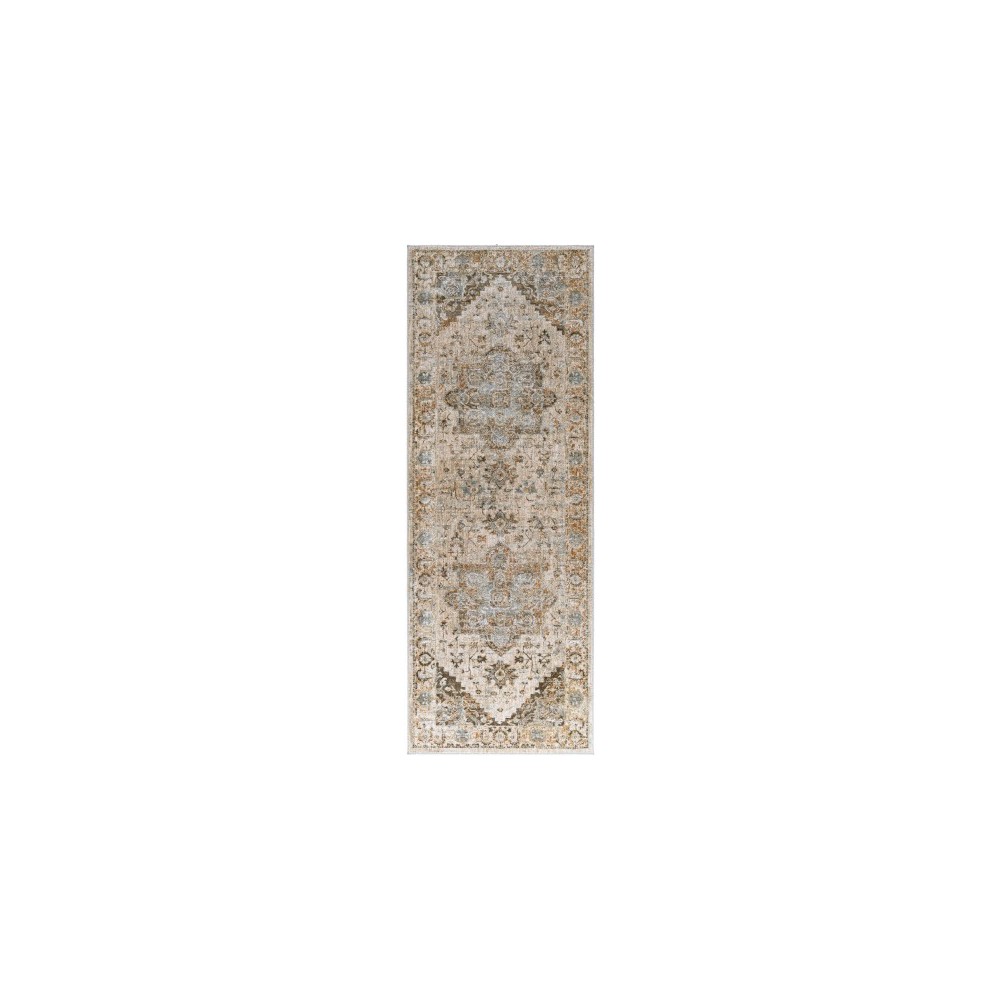 Surya Brunswick Rug 2'7" X 7'3" In Dusty Sage Surya Brunswick Rug 2'7" X 7'3" In Dusty Sage