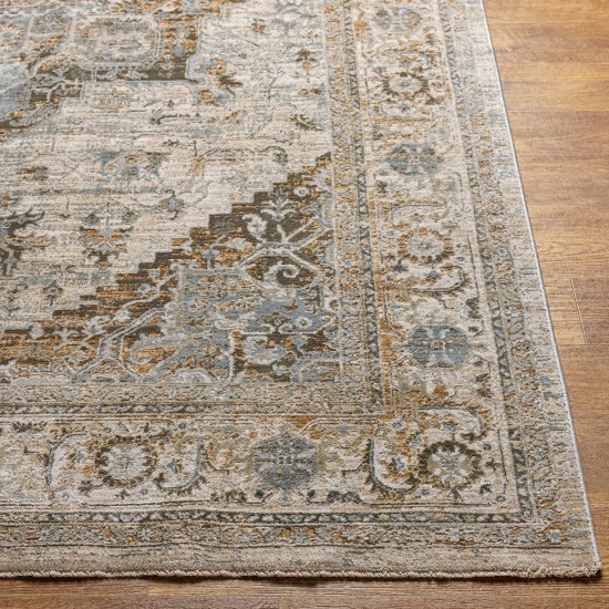 Surya Brunswick Rug 2'7" X 7'3" In Dusty Sage