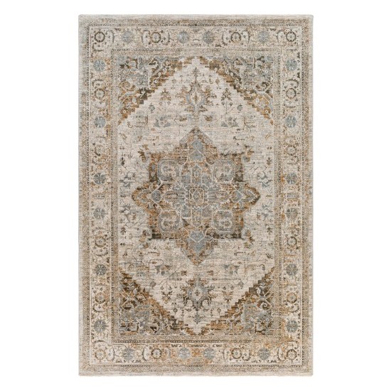 Surya Brunswick Rug 6'7" X 9'6" In Dusty Sage