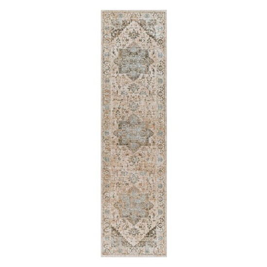 Surya Brunswick Light Beige Rug 2'7" X 10'