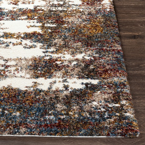 Surya Celestial Shag Teal Rug 5'3" X 7'