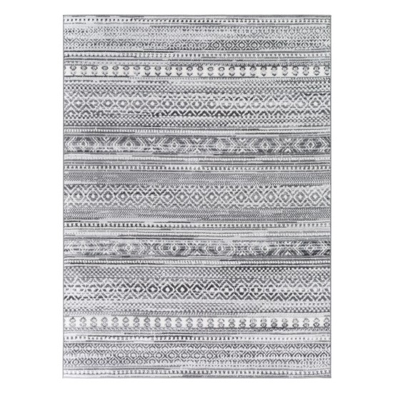 Surya Cesar Rug 5'3" X 7' - Charcoal & Gray