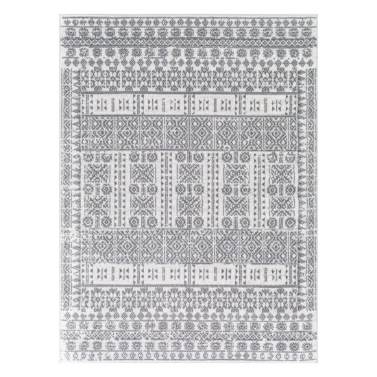 Surya Cesar Rug 5'3" X 7' - Gray & Light Gray