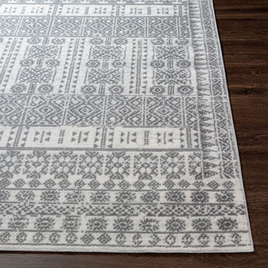 Surya Cesar Rug 5'3" X 7' - Gray & Light Gray