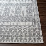 Surya Cesar Rug 6'7" X 9' - Gray & Light Gray