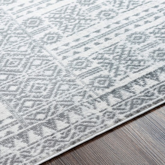 Surya Cesar Rug 6'7" X 9' - Gray & Light Gray