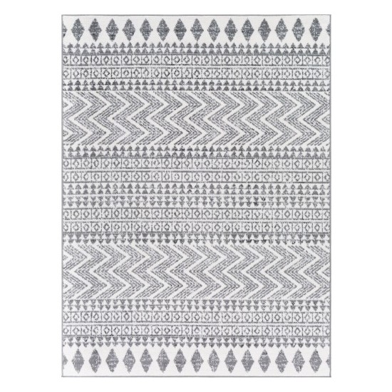 Surya Cesar Rug 5'3" X 7' - Gray & Charcoal