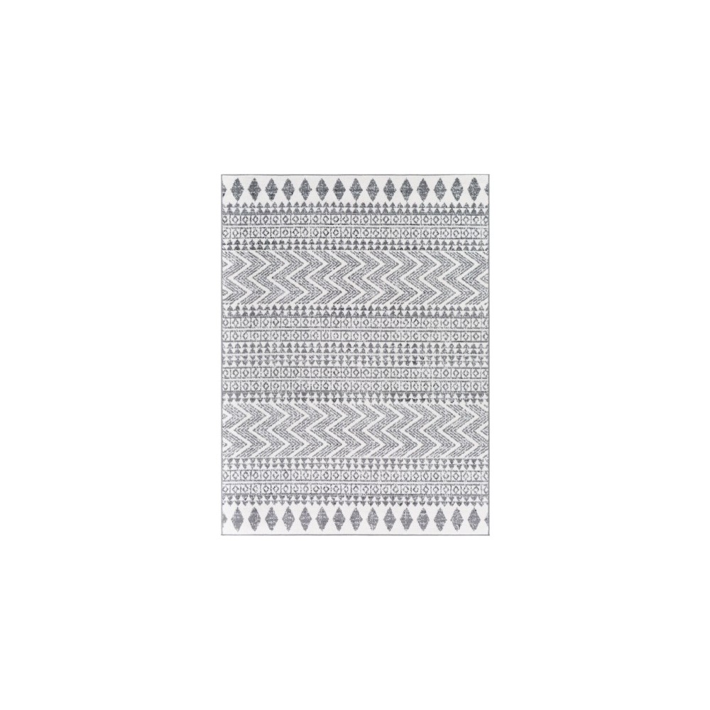 Surya Cesar Rug 5'3" X 7' - Gray & Charcoal