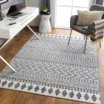 Surya Cesar Rug 7'10" X 10' - Gray & Charcoal