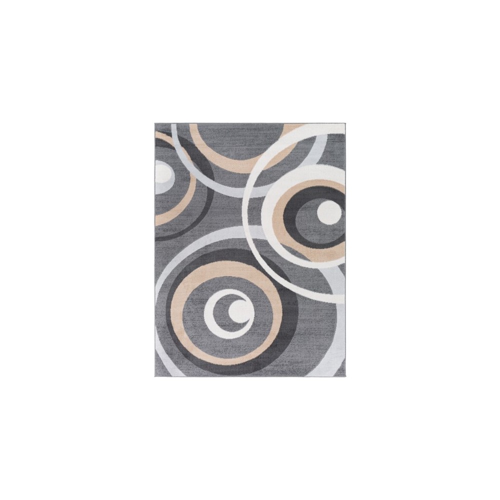 Surya Cesar Rug 5'3" X 7' - Charcoal & Navy