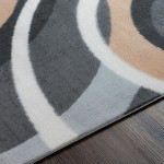 Surya Cesar Rug 6'7" X 9' - Charcoal & Navy