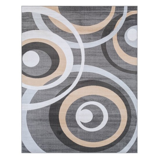 Surya Cesar Rug 7'10" X 10' - Charcoal & Navy