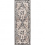 Surya Chelsea Charcoal Rug 2'7" X 7'3"