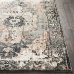 Surya Chelsea Charcoal Rug 2'7" X 7'3"