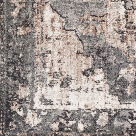 Surya Chelsea Charcoal Rug 2'7" X 7'3"