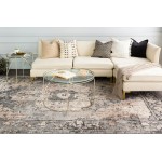 Surya Chelsea Charcoal Rug 6'7" Square