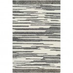 Surya Cherokee Rug 6' X 9' - Black, Cream