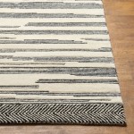 Surya Cherokee Rug 6' X 9' - Black, Cream