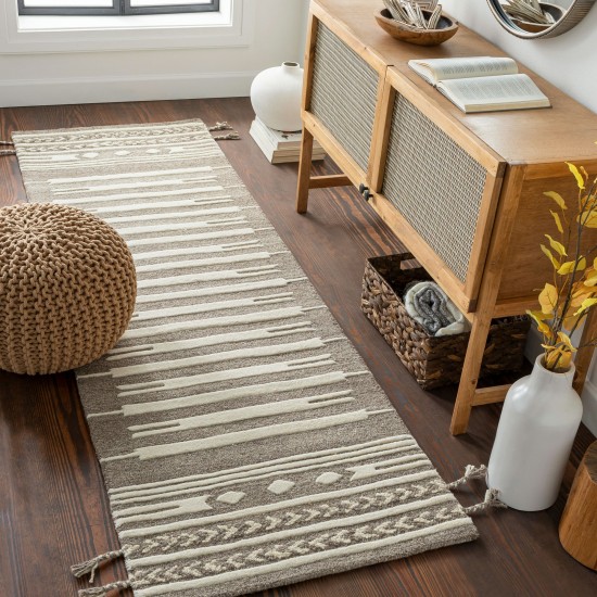 Surya Cherokee Brown Rug 2'6" X 8'