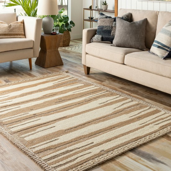 Surya Cherokee Tan Rug 2' X 3'