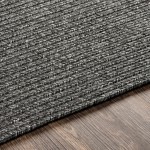 Surya Chesapeake Bay Black Rug 2'6" X 8'