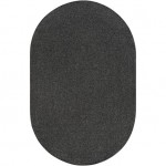 Surya Chesapeake Bay Black Rug 6' X 9' Oval